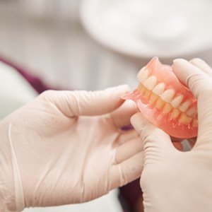 Example of full dentures in Sumner