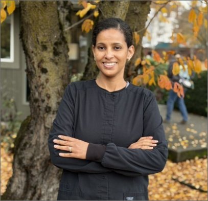 Dental patient care coordinator Beth